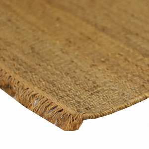 Tapis épais DECORDEC en laine dorée tuftée à la main, tissage moderne uni, antidérapant, écologique pour salon, hôtel, salle de bain - Product Image 5