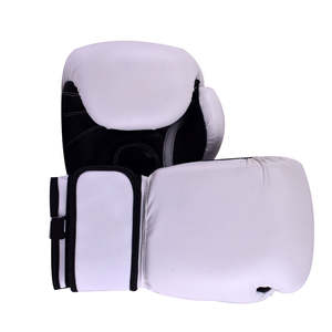 Guantes de Boxeo de Piel Auténtica con Nuevo Diseño, Color Personalizado, Nuevos Guantes Profesionales Transpirables con Cierre de Gancho y Bucle - Product Image 2