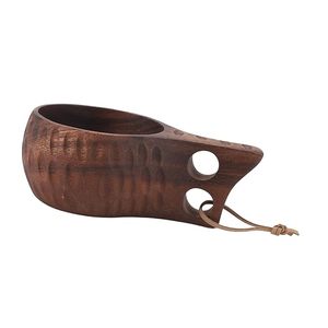 Taza Kuksa de Madera Natural, Taza Tallada a Mano de Bajo Costo para Café, Té, Viajes al Aire Libre y Uso en Campamentos - Product Image 5