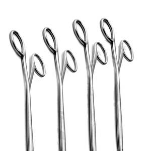 Pinzas para cálculos renales más vendidas, instrumentos quirúrgicos de urología, pinzas de acero inoxidable para sujetar cálculos, modelo DC-S-9, certificado CE - Product Image 2