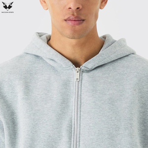 Ensemble short et sweat à capuche gris clair pour homme, respirant et personnalisé, séchage rapide - Product Image 6