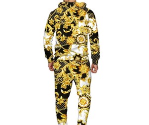 Survêtement de sublimation pour homme, léger, confortable, en tissu coloré, grande taille, matière flexible, parfait pour la sublimation - Product Image 3