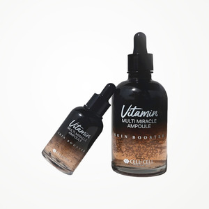 Sérum hydratant pour le visage Cell by Cell Vitamin Multi Miracle Ampoule 200ml, protection anti-pollution, défense urbaine, sérum facial - Product Image 2
