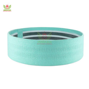 ชุดยางยืดออกกำลังกายสำหรับบริหารสะโพกผู้หญิง แบบวงกลม กว้าง กันลื่น สำหรับออกกำลังกายกล้ามเนื้อก้น ทำจากโพลีเอสเตอร์คุณภาพสูง - Product Image 5