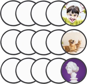 Patchs thermocollants en PU imprimé 3D sur toile, forme irrégulière, motif crâne artistique de chien pour vêtements - Product Image 4