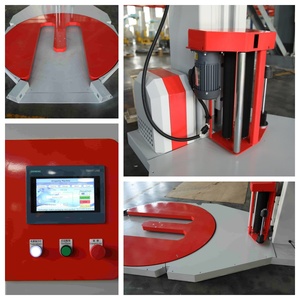 M Tipi Döner Tablalı Otomatik Palet Streç Film Sarma Makinesi, El Transpaleti İçin Kullanılır - Product Image 3