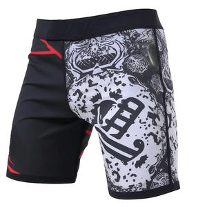 Pantalones Cortos Deportivos de Secado Rápido para Hombre, Pantalones Cortos de Gimnasio para Hombre, Ropa Deportiva para Correr, Pantalones Cortos de Artes Marciales Mixtas Estampados - Product Image 1