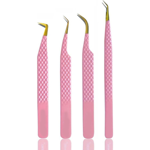 Pinces à cils en acier inoxydable de haute qualité, design unique, prix bas, vente en gros pour femmes - Product Image 1