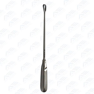 Curette utérine Sims Recamier, longueur 26 cm, instrument médical, instruments d'obstétrique, quantité en gros, curette utérine Sims - Product Image 4