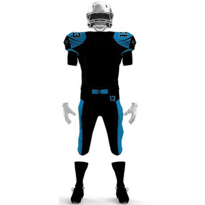 Team Soccer Wear Sublimation Uniform Sets Spandex/Polyester Kits Latest Design Training American Football Uniform <b>Padded</b> Kits - Product Image 2