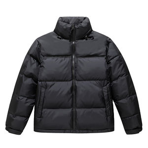 Veste matelassée oversize pour homme, qualité supérieure, fermeture éclair, hiver, chaude, personnalisée, imperméable, duvet de haute qualité - Product Image 1