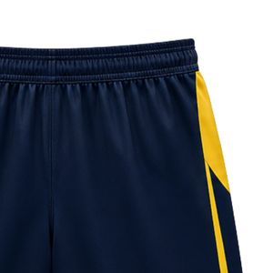 <b>Men</b> Navy Blue <b>Yellow</b> Basketball <b>Shorts</b> Sports Uniform Athletic Team Wear Training Match Performance Apparel Game Clothing - Product Image 6