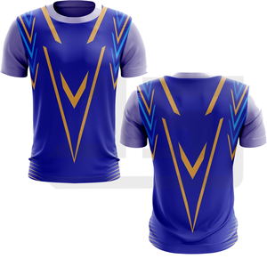 T-shirt de sport à manches courtes en coton 100% haute performance, respirant, séchage rapide, antibactérien, col en V, football, basketball - Product Image 3