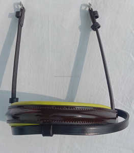 Noseband anatomique de cheval en cuir de la meilleure qualité produits de cheval de la meilleure qualité - Product Image 3