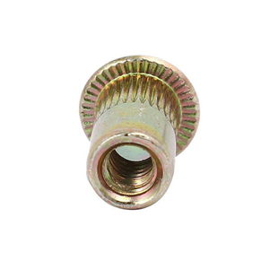 Brass Hex Inserts Heavy Duty Threaded <b>Fasteners</b> for Secure Fixing in Wood Plastic and Industrial Components - Product Image 1