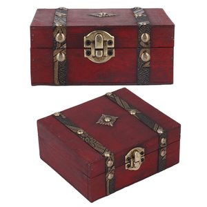 Boîte à bijoux en bois faite à la main, organisateur décoratif pour bagues, colliers et bracelets, accessoire de maison abordable par AALIYAN IMPEX - Product Image 5