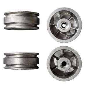 Roue de guidage en fonte durable, pièces de fonderie sur mesure moulées dans le sable pour applications industrielles et machines agricoles - Product Image 3