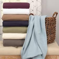 Organic 100% Natural Bamboo Fiber Cooling Woven Solid <b>Throw</b> <b>Blanket</b> Muslin Baby <b>Blanket</b> by harshit international india - Product Image 3