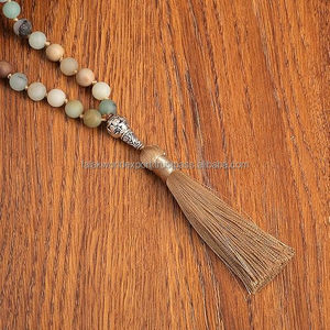 Lujo hecho a mano musulmán hecho a mano agua cuerno de búfalo cuentas de oración 33/100 tacto Real antiguo imitación antioxidante Rosario Tasbih - Product Image 4