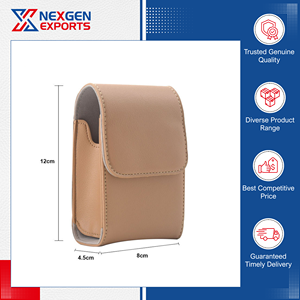 Vente flash sur un sac en cuir PU de qualité supérieure et tendance pour télémètre de golf avec fermeture magnétique au meilleur prix du marché - Product Image 3