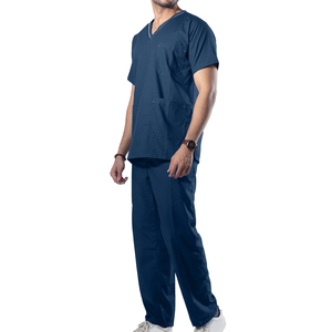 Uniformes Médicos Unisex de Spandex/Poliéster con Tejido de Punto, Detección de Agujas, Ropa de Verano, Servicio OEM - Product Image 2
