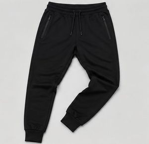 Men's Premium <b>Slim</b> Fit Gym <b>Joggers</b> with Zipper Pockets – Athletic Training & Casual Sportswear - Product Image 1