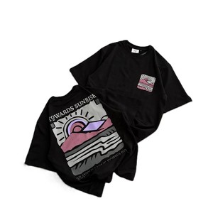 Camisetas de Hombre de Alta Calidad, 100% Algodón Peinado, Estilo Urbano, con Logotipo Personalizado Serigrafiado, Hombros Caídos - Product Image 1