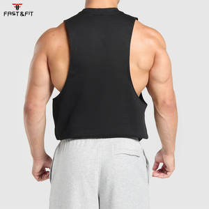 Vêtements de sport pour hommes, débardeur sans manches, stringer, fitness, basketball, course à pied, séchage rapide, respirant - Product Image 2