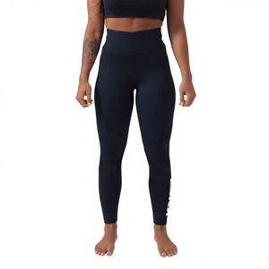 Leggings de yoga extensibles pour femmes, fabricant de marques privées, nylon et élasthanne, 220 GSM, respirants, taille haute, pantalons de fitness compressifs - Product Image 1