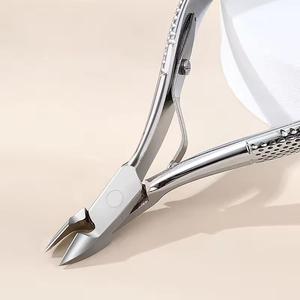 Professional Stainless Steel <b>Nail</b> <b>Clipper</b> 10.0mm Flat Jaw Curved Blade Portable <b>for</b> Finger <b>Nails</b> Adult Use Simple Style - Product Image 2