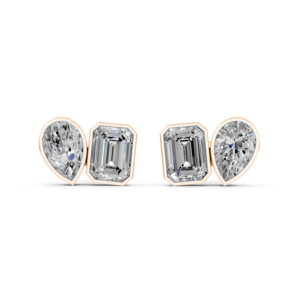 Pendientes de Oro Sólido de 10K, 14K, 9K y 18K con Diamante de Laboratorio de 5.12 Quilates, Certificado IGI, RJC, ODM, OEM, Fabricante de Joyería Fina Ética EA502320 - Product Image 5