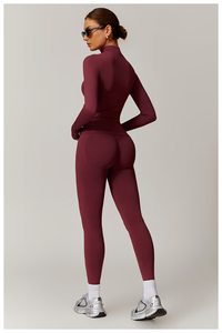 Conjunto de Yoga de 2 Piezas para Mujer, Leggings y Top sin Mangas, Secado Rápido, Ecológico, Ligero, para Entrenamiento Físico y Gimnasio, Venta al Por Mayor - Product Image 3