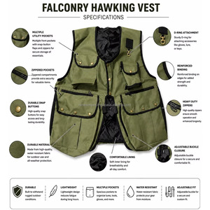 Équipement de chasse de luxe OEM personnalisé en Cordura marron, durable, imperméable, léger et écologique pour l'extérieur - Product Image 4