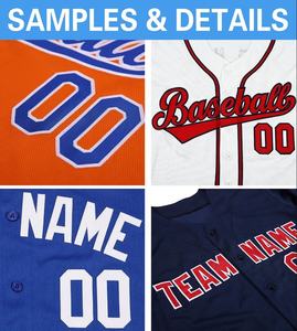 Maillot de baseball personnalisé uni brodé en gros – Conception gratuite, maillot de baseball sublimé pas cher sur mesure - Product Image 6