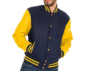 Chaqueta de Cuero con Mangas Largas, Estilo Deportivo Vintage 2025, Personalizada para Mujer, Talla Grande, Transpirable, Tejida a Medida para Hombre, para Invierno - Product Image 1