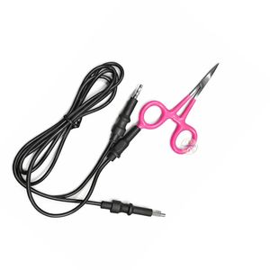 Straight Nose 6.25 <b>Grounded</b> Stainless Steel Hemostats <b>for</b> Bracelet Making & DIY Orange Handles - Product Image 2
