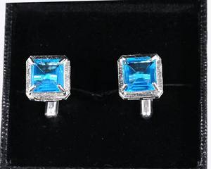 Boutons de manchette personnalisés pour homme en acier inoxydable |   Boutons de manchette de luxe pour mariage et affaires en gros - Product Image 4