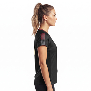 Women V-Neck Volleyball Jersey Short Sleeve Sublimated Volleyball Jersey Ladies Volleyball Jersey Premium - Product Image 3