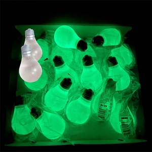Bombilla Luminosa Nocturna Blanda, Pelota Antiestrés de Rebote Lento, Juguete Sensorial Suave para Aliviar el Estrés, Regalo Relajante para Escritorio - Product Image 2
