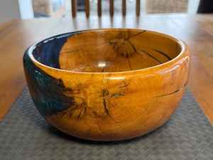 HUMAYUN WORLD CRAFTS Tazón de Madera Pulida para Alimentos, Tamaño Personalizado, de la Mejor Calidad, Ecológico, Hecho a Mano, Color Marrón, para Postres, Estilo Costero - Product Image 3