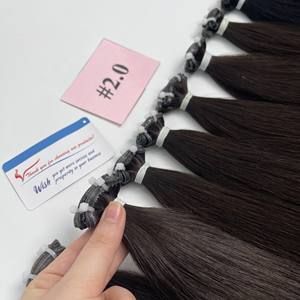 Article chaud Extensions de cheveux de trame de génie droit 100% cheveux vietnamiens meilleure qualité prix de gros pas d'enchevêtrement pas de perte grand stock - Product Image 1