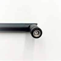 Antena Dipolo LITE de Doble Banda 2.4GHz 5.8GHz con Conector RG178 S/M/A, Ganancia de 5dBi, Impedancia de 50 Ohmios para Comunicación de Router