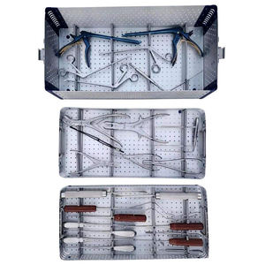 Ensemble d'instruments de chirurgie lombaire en acier inoxydable de qualité chirurgicale, boîte de stérilisation autoclavable, certifié CE Dentavex - Product Image 6