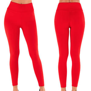 High Support Breathable Eco-Friendly Yoga Sports Bra <b>with</b> <b>Pockets</b> and <b>Leggings</b> Top Set - Product Image 5