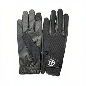 Custom Logo and Color Horse Riding Gloves <b>Equestrian</b> Sets & Accessories - Product Image 2
