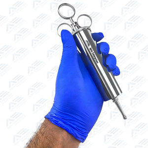 Jeringa de Aspiración Dental con Punta Tri-Stream Cromada, Irrigación Fácil y Segura, Sin Látex, Manual, de Acero Inoxidable - Product Image 4
