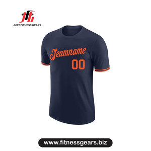 T-shirt en polyester pour homme, séchage rapide, coupe classique, col rond, logo sportif sur le devant - Product Image 5