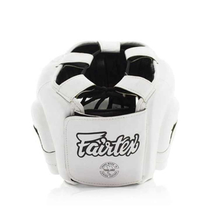 Premium Quality Custom Made Fair tex Boxing Head Guard Genuine Leather Customized Kickboxing Face Protection Boxing Helmet - Product Image 5