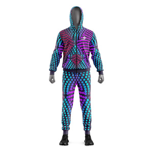 Chándal Deportivo LUUK International para Hombre, Personalizado, Ligero, Ecológico, Sin Costuras, Talla Grande, de Secado Rápido y Transpirable - Product Image 4