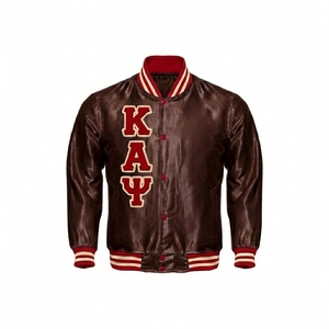 Chaqueta universitaria bordada para mujer, chaqueta personalizada Sigma Gamma Rho Soror, chaqueta Letterman de satén de seda para mujer y hombre - Product Image 5